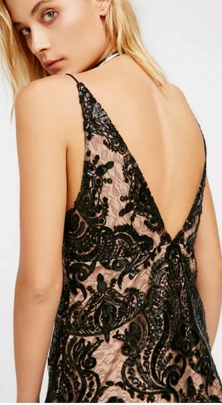 Free People Night Mini Dress - Picture 4 of 5